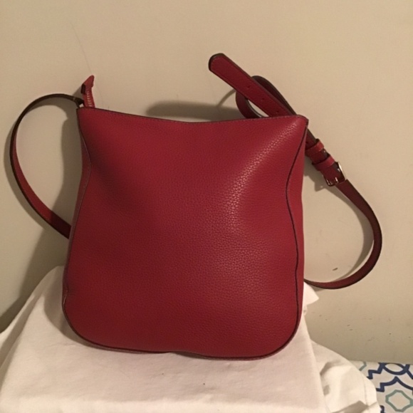 🔥KATE SPADE, NWOT, gorgeous crossbody, see all photos, saddle shape, - Picture 5 of 6